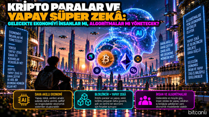 Kripto Paralar ve Yapay Süper Zekâ: Gelecekte Ekonomiyi İnsanlar mı, Algoritmalar mı Yönetecek?